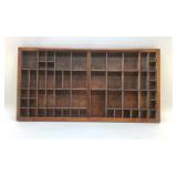 XL ANTIQUE PRINTERS DRAWER 32 X 17"