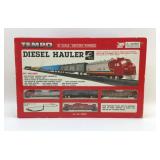 TEMPO N SCALE BATTERY POWERED DIESEL HAULER TRAIN