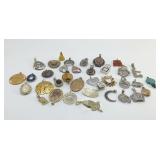 VINTAGE COSTUME JEWELRY PENDANTS