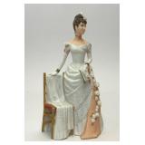 1986 AVON ALBEE AWARD PORCELAIN VICTORIAN WOMAN