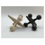 CAST IRON "JACKS" DECOR ITEM