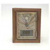 VTG POST OFFICE BOX EAGLE 200 COIN BANK