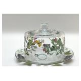 GODINGER HAND PAINTED CHEESE DOME