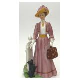 1983 AVON ALBEE AWARD PORCELAIN VICTORIAN WOMAN