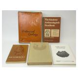 5 ARCHAEOLOGY GEOLOGY BOOKS