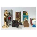 5 ASSORTED VTG AVON BOTTLES IN ORIGINAL BOXES