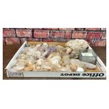 ASSORTED QUARTZ AMETHYST CRYSTAL COLLECTION