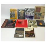 10 ASSORTED BOOKS ON ROCKS GEOLOGY