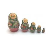 MATROYSHKA 5 RUSSIAN NESTING DOLL SET