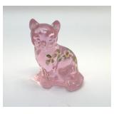1987 FENTON HANDPAINTED SIGNED KITTEN