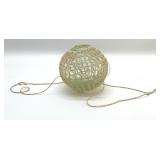 URNIUM GLASS ANTIQUE JAPANESE FISHING FLOAT