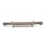 INDIA WOOD CARVING SET FORK KNIFE 17"