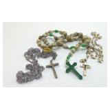 ROSARY BEADS 3 SETS