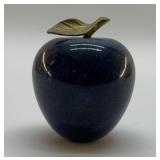 LAPIS LAZULI APPLE PAPERWEIGHT