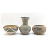 SOUTHWEST POTTERY 3PCS