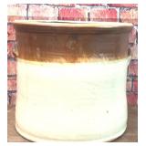 VTG 6 GALLON STONEWARE CROCK