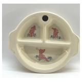 1940S LITTLE BO PEEP, BABY WARMING DISH