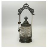 ANTIQUE VICTORIAN SILVERPLATE PICKLE CASTOR TONGS