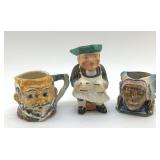 3 OCCUPIED JAPAN, TOBY MUGS
