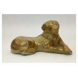 1960s GOLDEN RETRIEVER DOG CERAMIC FIGURINE