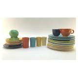 ANTIQUE FIESTA CHINA ASSORTMENT