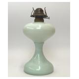 LARGE VTG MILK GLASS OIL LAMP BASE