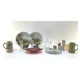 ASSORTED VTG CHINA & GLASSWARE