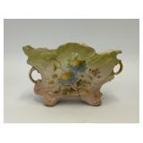 ANTIQUE PORCELAIN HAND PAINTED BOWL PLANTER