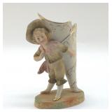 ANTIQUE GERMAN FIGURE VASE