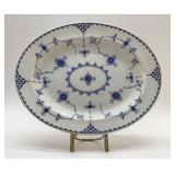 1904 FURNIVALS LTD DENMARK BLUE & WHITE PLATTER