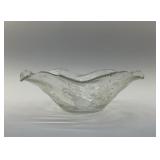1940 HEISEY GLASS ORCHID BOWL
