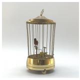 VTG CAGED BIRD MUSIC BOX