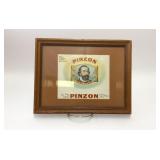 VAN DAM CIGAR PINZON FRAMED CIGAR BOX ADVERTISING