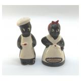 1920s BLACK AMERICANA SOUVENIR NJ SALT& PEPPER