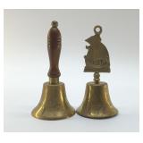 VTG BRASS BELLS PAIR