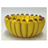 BELLA CASA GANZ CERAMIC BANANA BOWL