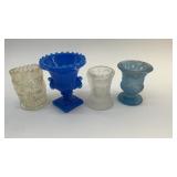 4 1940S TOOTHPICK HOLDERS