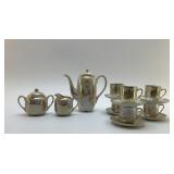 ANTIQUE OSCAR SCHLEGEMILCH TEA SET