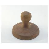 ANTIQUE ACORNS BUTTER STAMP PRESS