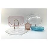 DEPRESSION GLASS TABLEWARE