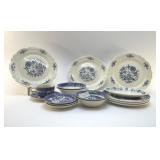 VTG BLUE AND WHITE CHINA ASSORTMENT