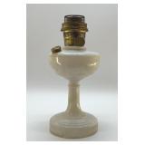 ANTIQUE ALADDIN MILK, GLASS LAMP