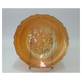 VTG JEANNETTE IRIS IRIDESCENT GLASS BOWL