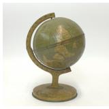 VTG TIN ROTATING WORLD GLOBE UPSIDE DOWN
