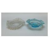 2 - 1950s FENTON CANDY DISHES