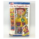 VTG 90s DRESS ME RAGGEDY ANN DOLL IN BOX