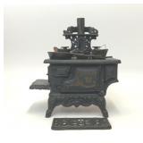 VTG SALESMAN SAMPLE CRESCENT CAST IRON STOVE