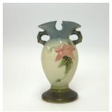 VTG HULL POTTERY FLORAL WOODLAND VASE