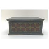 BEAR PAW QUILT PATTERN TREASURE BOX