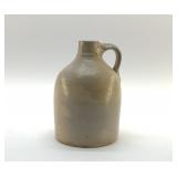 ANTIQUE SALT, GLAZED JUG 7 1/2 "